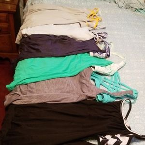 9 work out tops sold by single or you may bundled